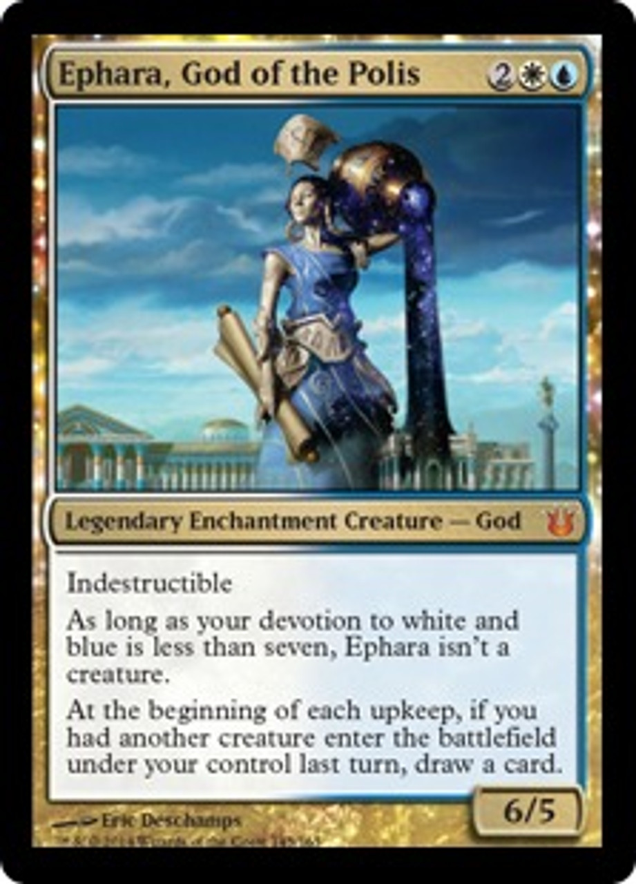 MtG Born of the Gods Mythic Rare Ephara, God of the Polis #145