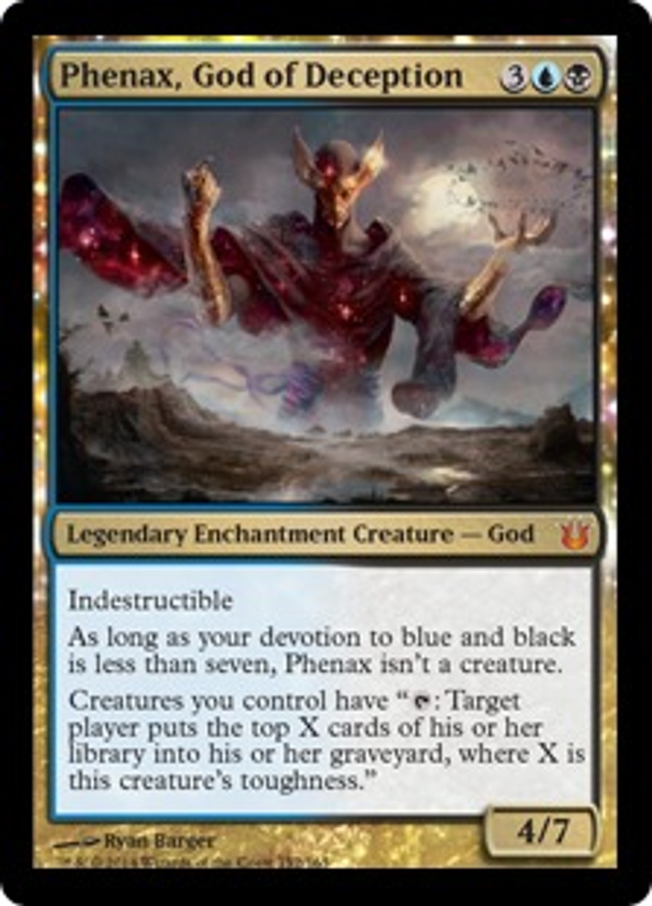 MtG Born of the Gods Mythic Rare Phenax, God of Deception #152