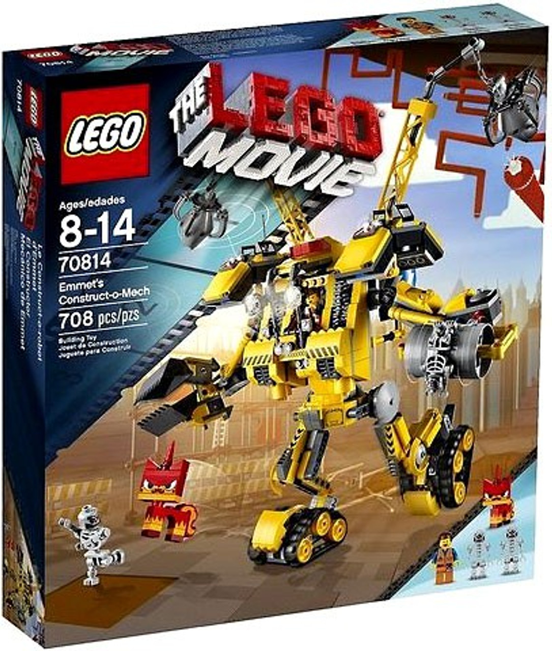 The LEGO Movie Emmet's Constructo-Mech Set #70814