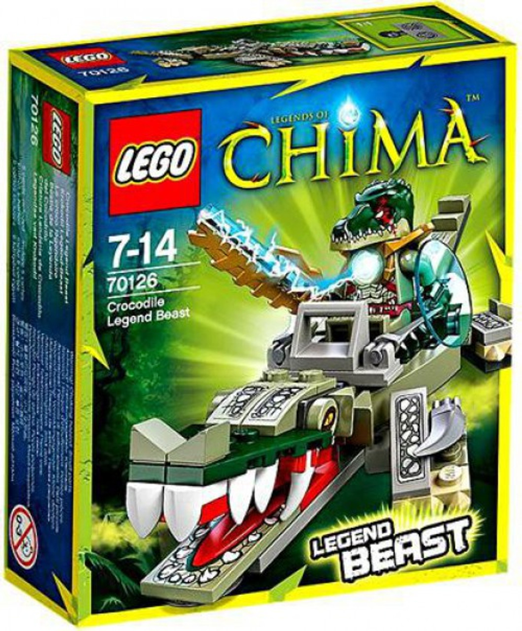 LEGO Legends of Chima Crocodile Legend Beast Set #70126