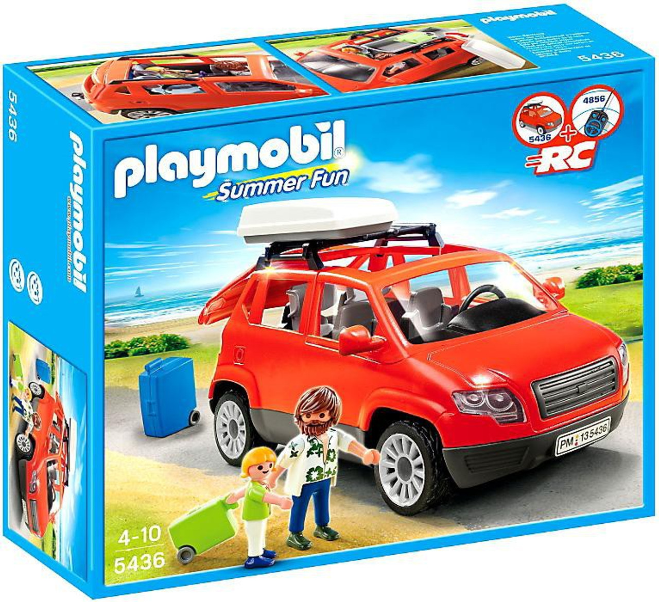 Playmobil Summer Fun Family SUV Set #5436
