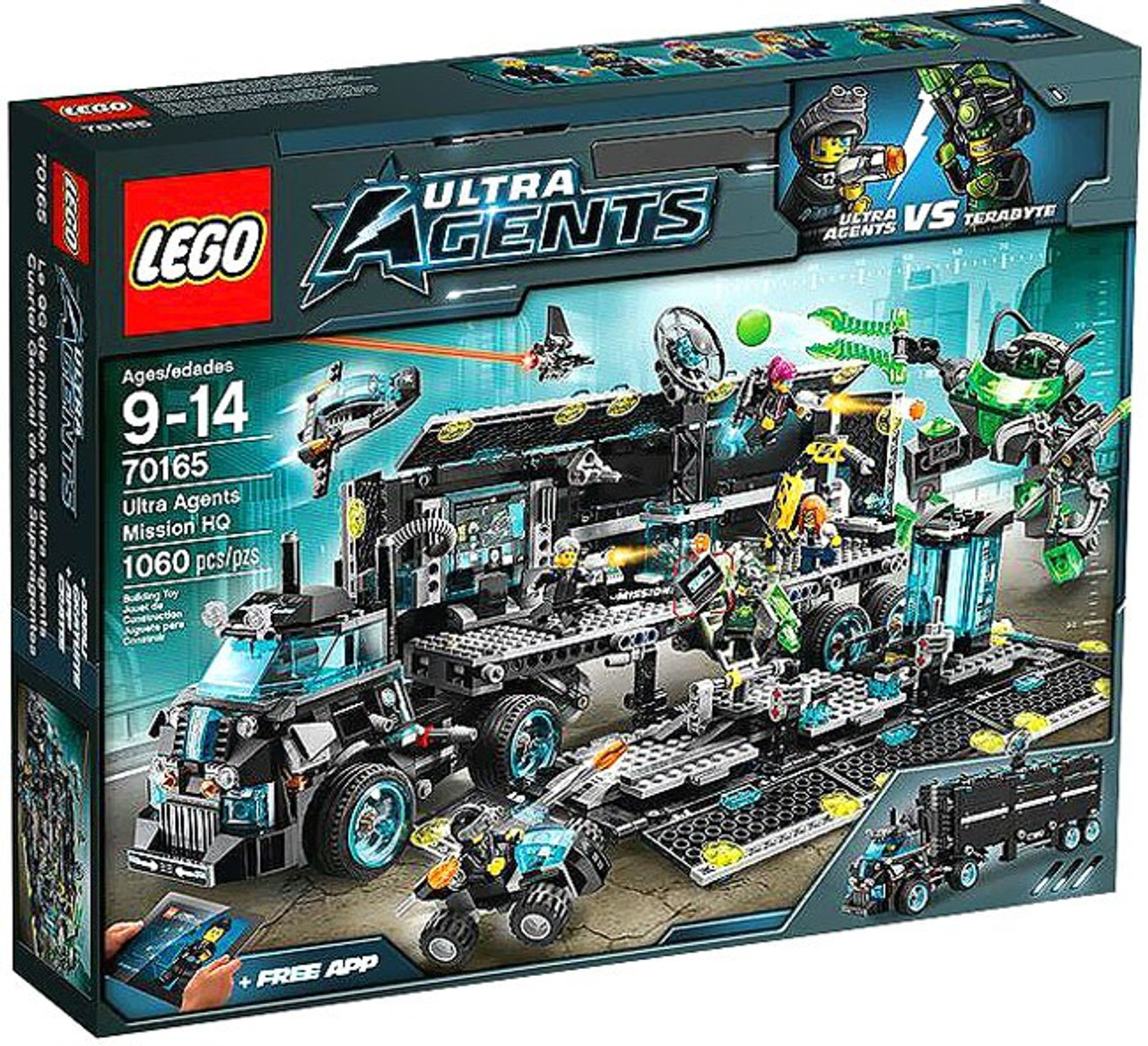 LEGO Ultra Agents Mission HQ Set #70165