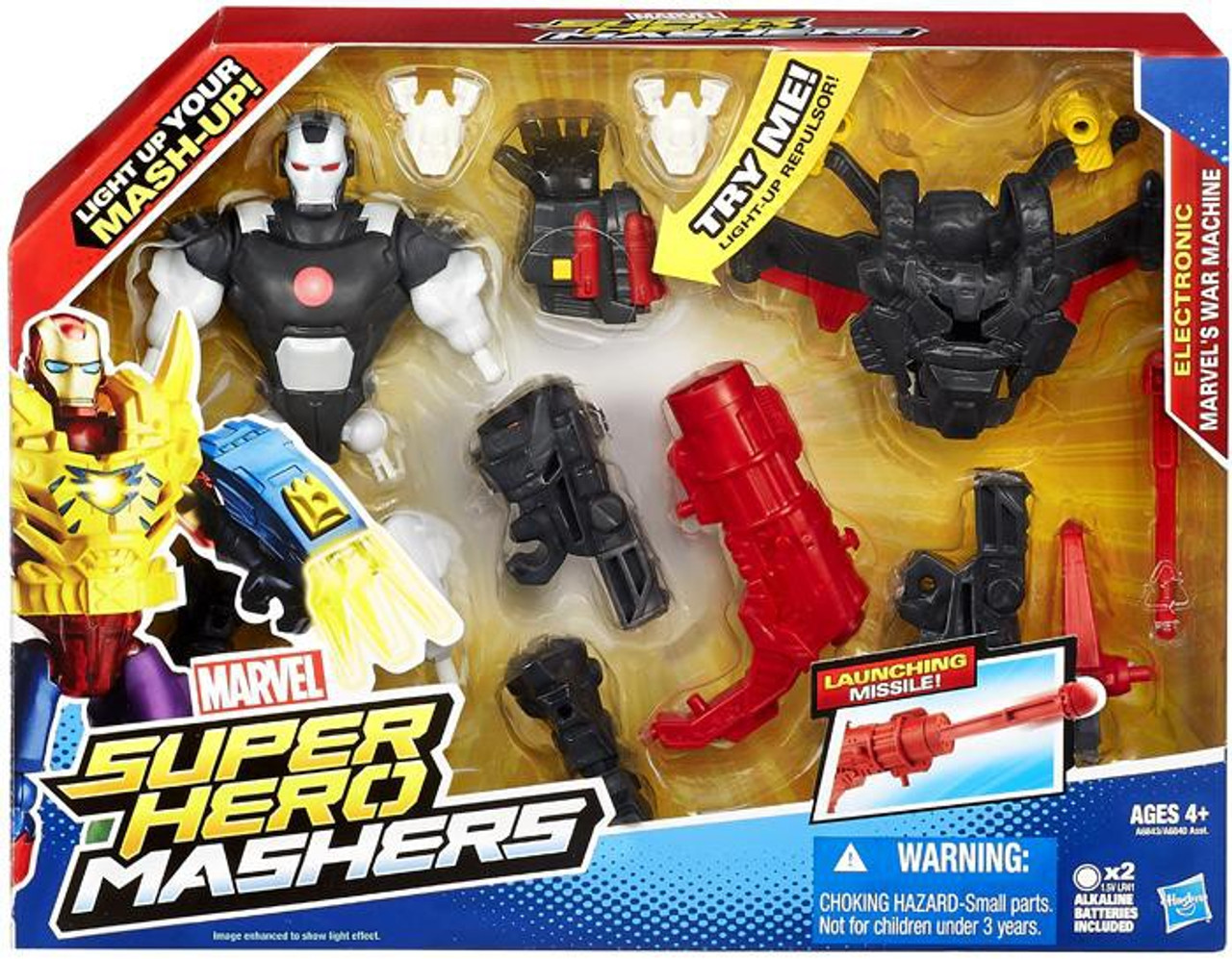 Super Hero Mashers Marvel's War Machine (Electronic) Action Figure