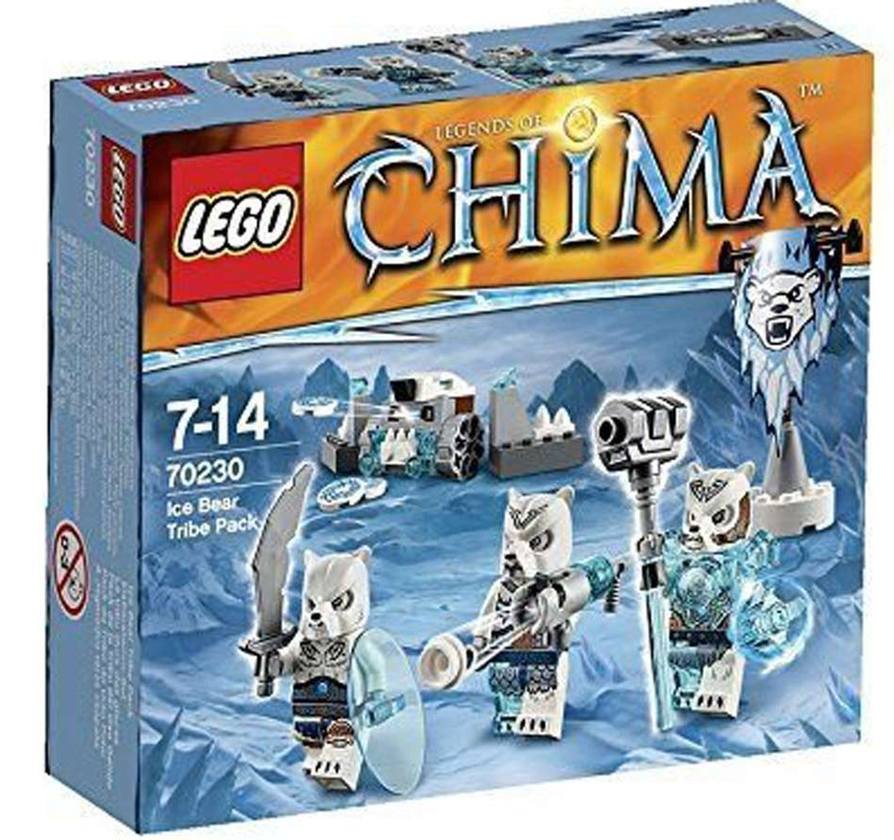 LEGO Legends of Chima Ice Bear Tribe Pack Set 70230 - ToyWiz