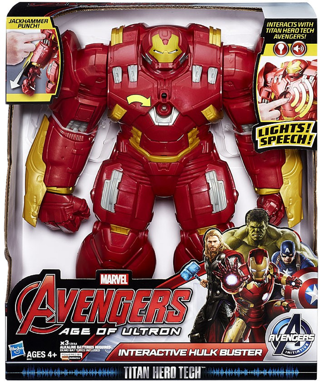 Marvel Avengers Age of Ultron Titan Hero Tech Interactive Hulk Buster