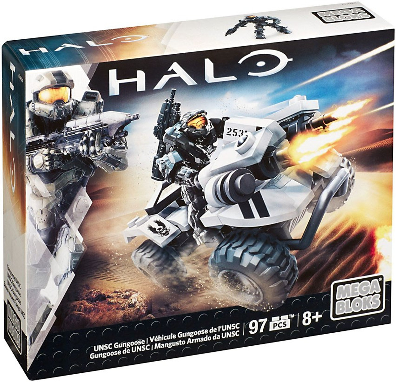 Mega Bloks Halo UNSC Gungoose Set #38193