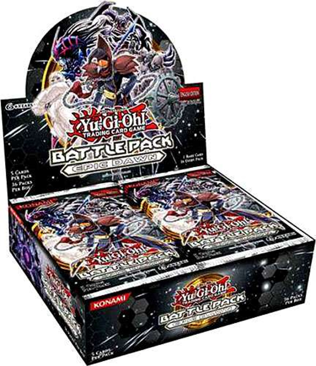 YuGiOh Battle Pack Epic Dawn Unlimited Edition Booster Box 24 Packs
