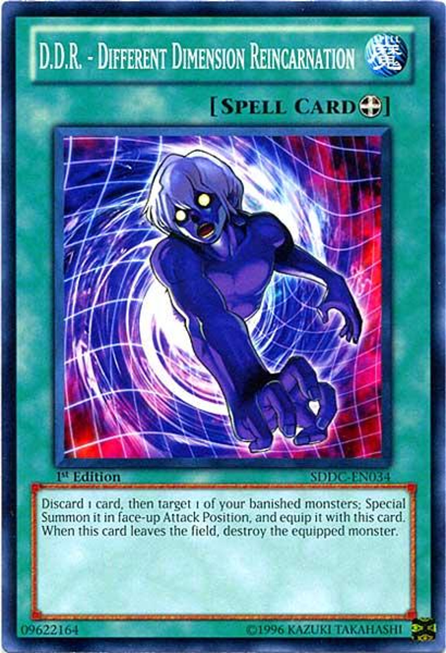 YuGiOh 5D's Structure Deck: Dragons Collide Common D.D.R. - Different Dimension Reincarnation SDDC-EN034