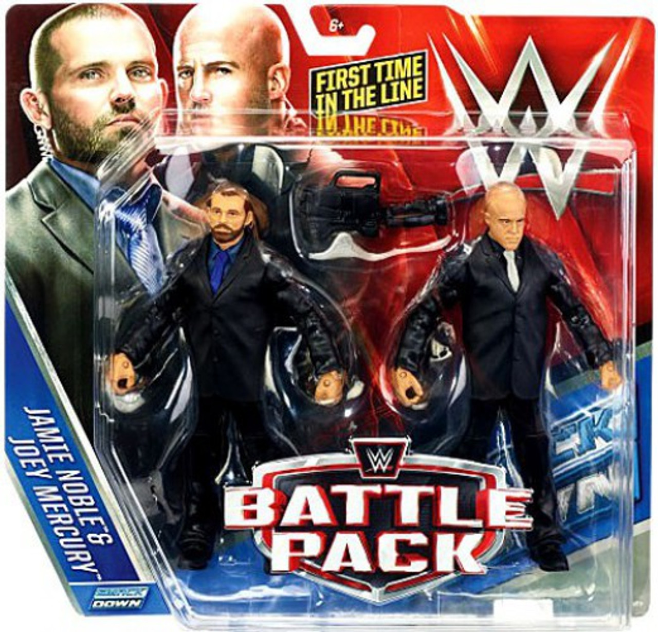 WWE Wrestling Series 37 Jamie Noble Joey Mercury 6 Action Figure 2-Pack J J Security Mattel Toys ... - Wwe Wrestling Basic Series 37 Jamie Noble Joey Mercury 6 Action Figure 2 Pack J J Security Mattel Toys Pre OrDer Ships November 29  36988.1461378142