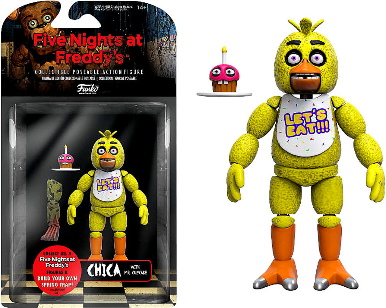 Funko Five Nights At Freddys Series 1 Build Spring Trap Chica Action Figure Toywiz 4124