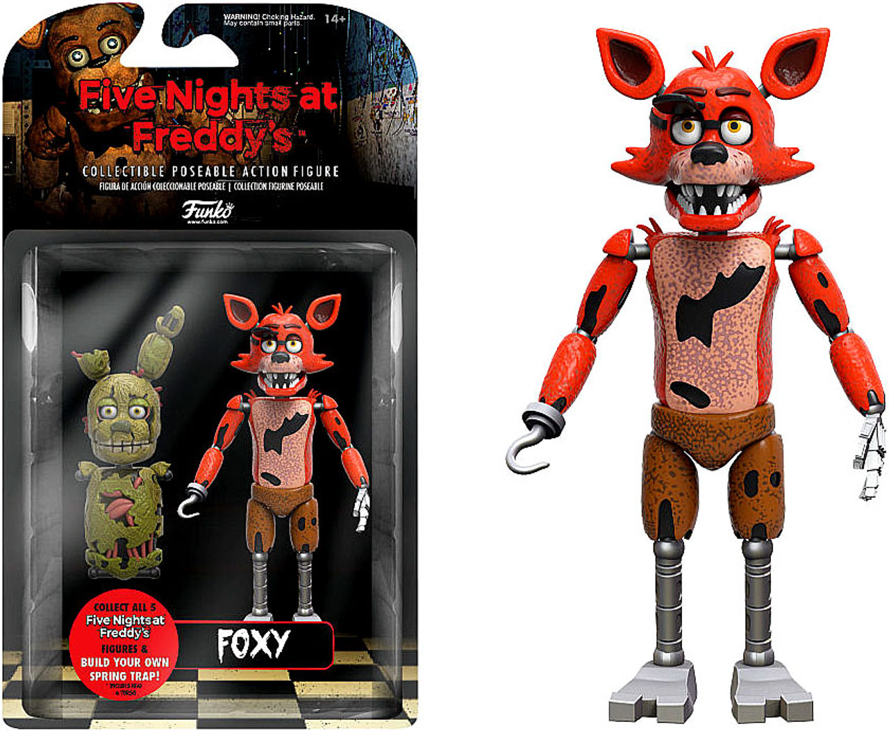 Five Nights At Freddy S Foxy Action Figure Build A Figure Five Nights At Freddy S Foxy Action Figure Build A Figure