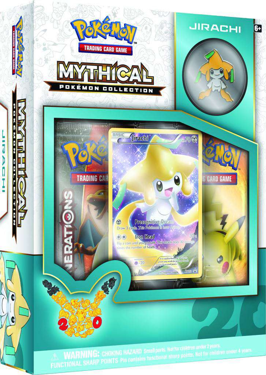 Pokemon Jirachi Mythical Collection Box Pokemon USA ToyWiz