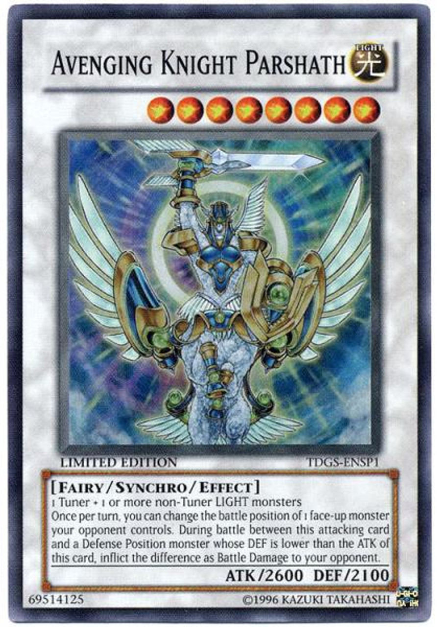 YuGiOh The Duelist Genesis Single Card Super Rare Avenging Knight