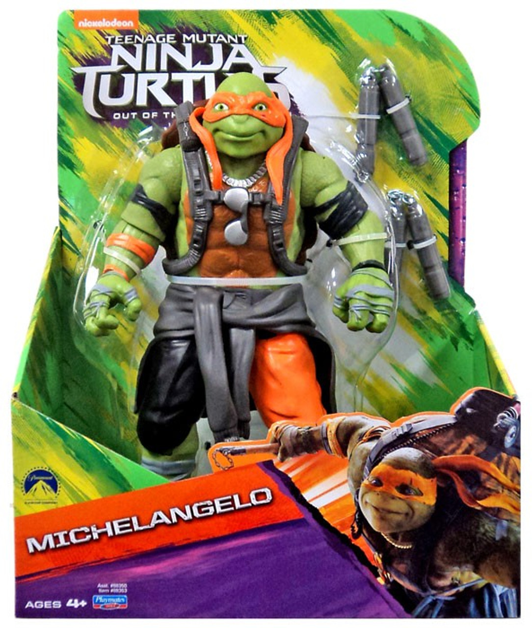 Teenage Mutant Ninja Turtles Out of the Shadows Michelangelo 11 Action Figure 11 Inch Playmates