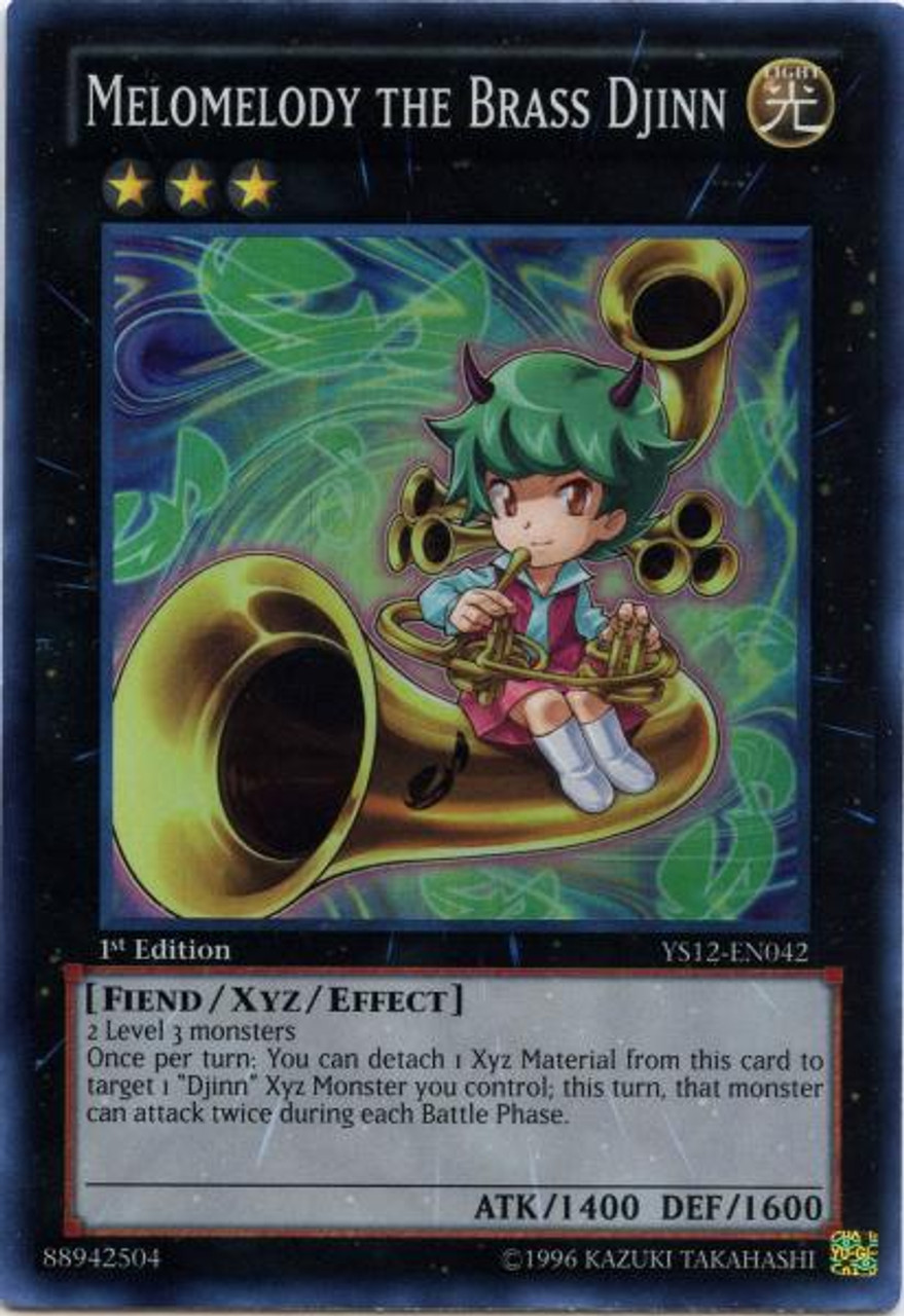 YuGiOh Zexal 2012 XYZ Symphony Starter Deck Single Card ...