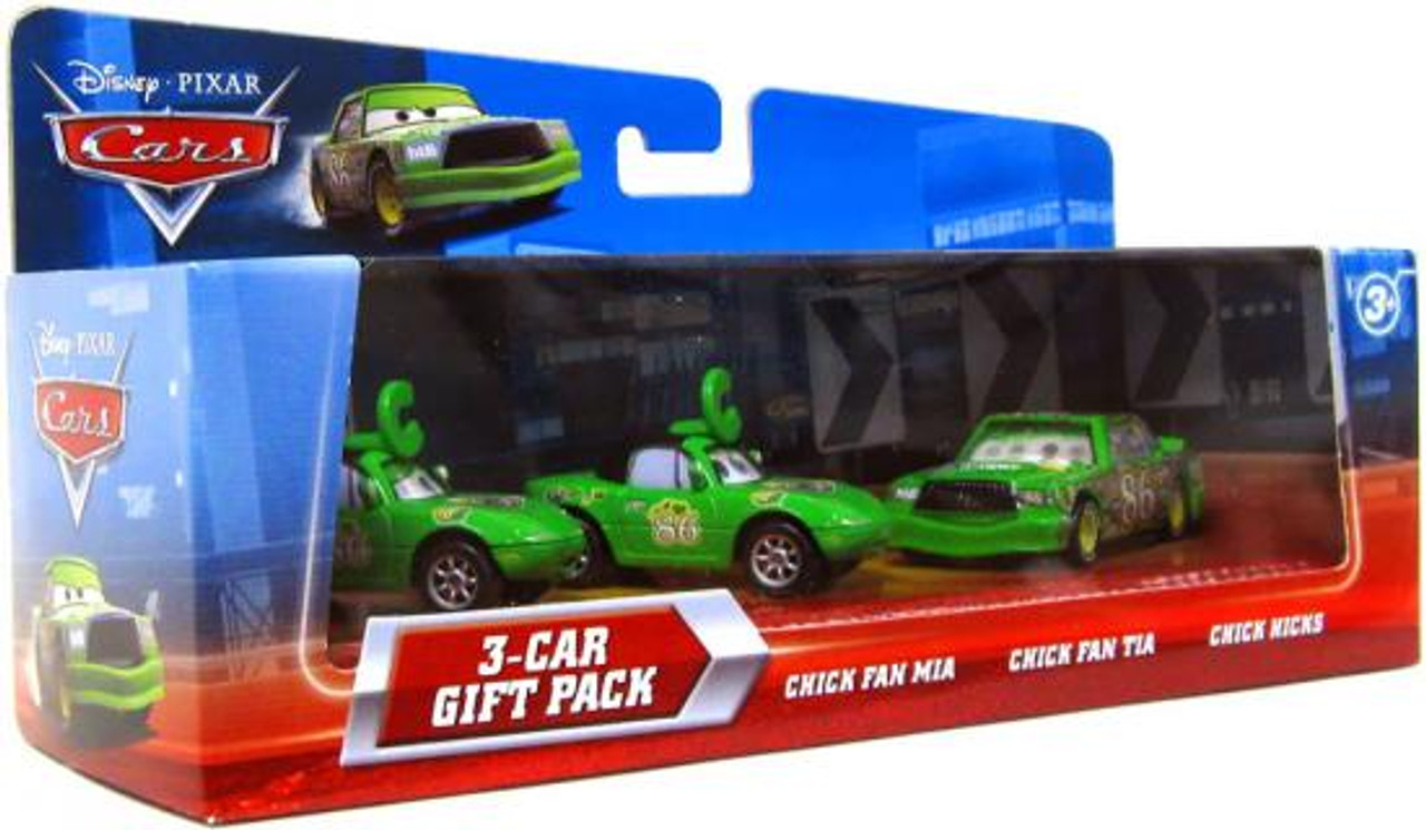 Disney Cars Multi-Packs Chick Hicks 3-Car Gift Pack Diecast Car Set