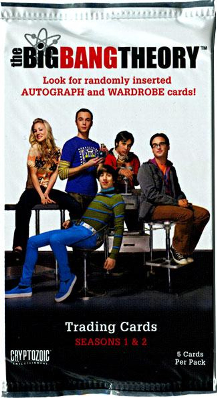 The Big Bang Theory Seasons 1 & 2 Trading Card Pack
