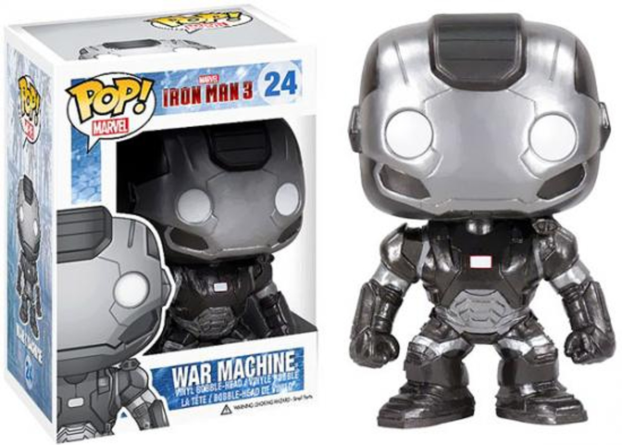 Iron Man 3 Funko POP! Marvel War Machine Vinyl Bobble Head #24