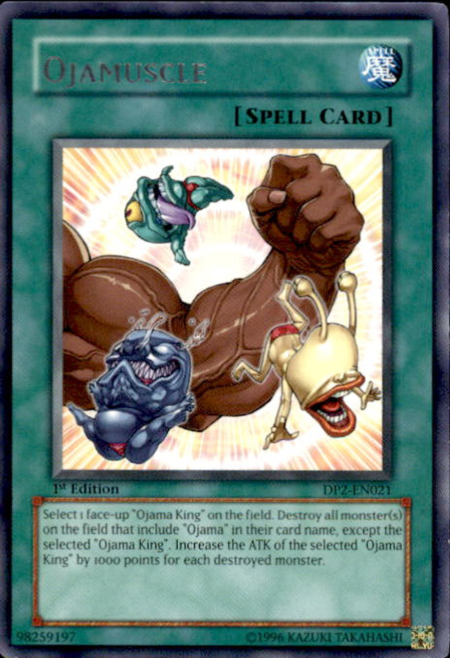 YuGiOh GX Duelist Pack Chazz Rare Ojamuscle DP2-EN021