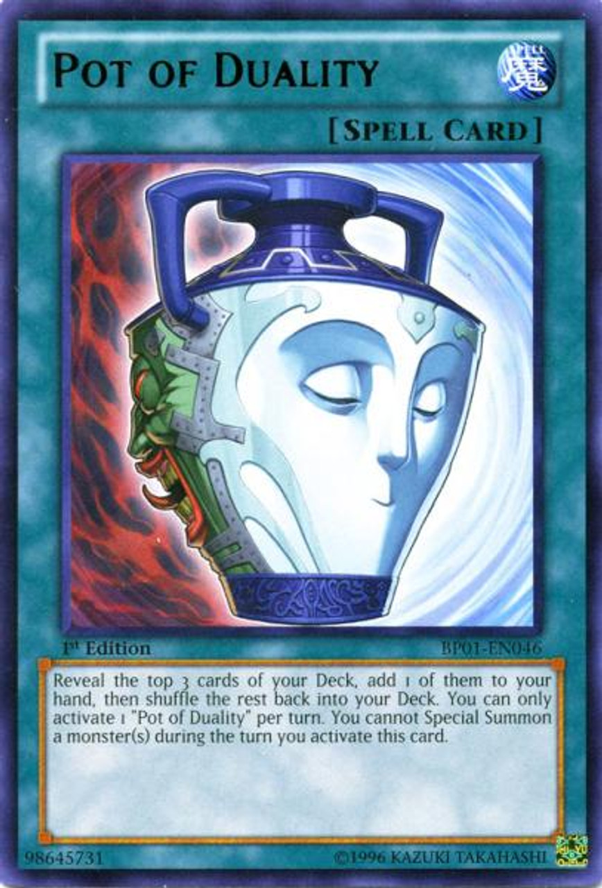 YuGiOh Battle Pack: Epic Dawn Rare Pot of Duality BP01-EN046