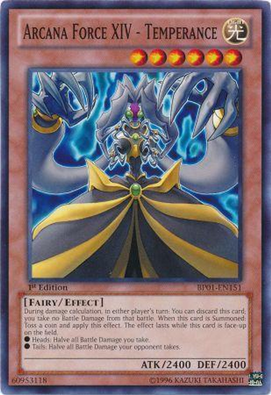 YuGiOh Battle Pack: Epic Dawn Common Arcana Force XIV - Temperance BP01-EN151