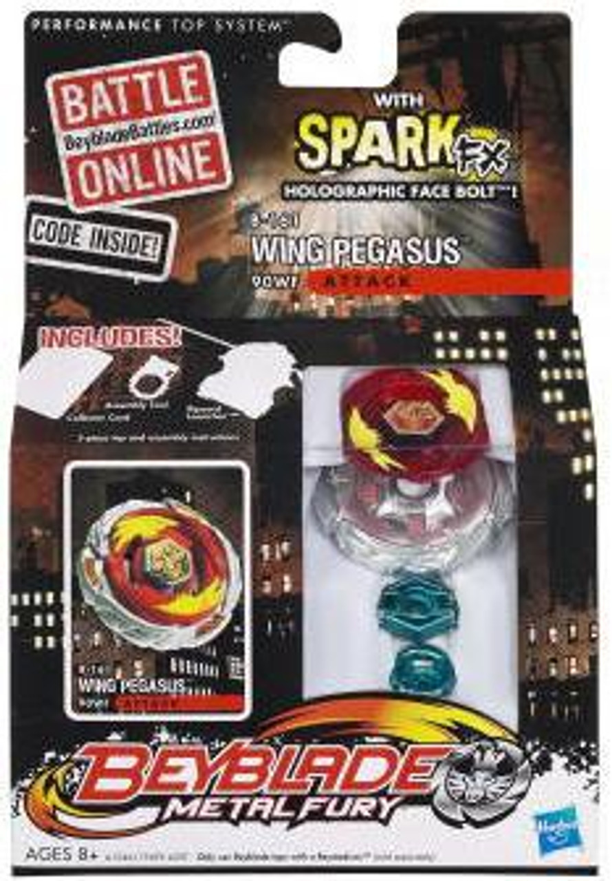 Beyblade Metal Fury Spark FX Wing Pegasus Single Pack B-161