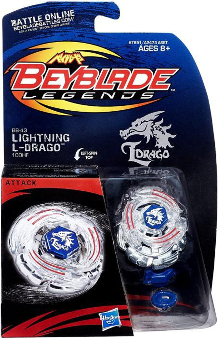 Beyblade Legends Lightning L-Drago Starter Set BB-43 Hasbro Toys - ToyWiz