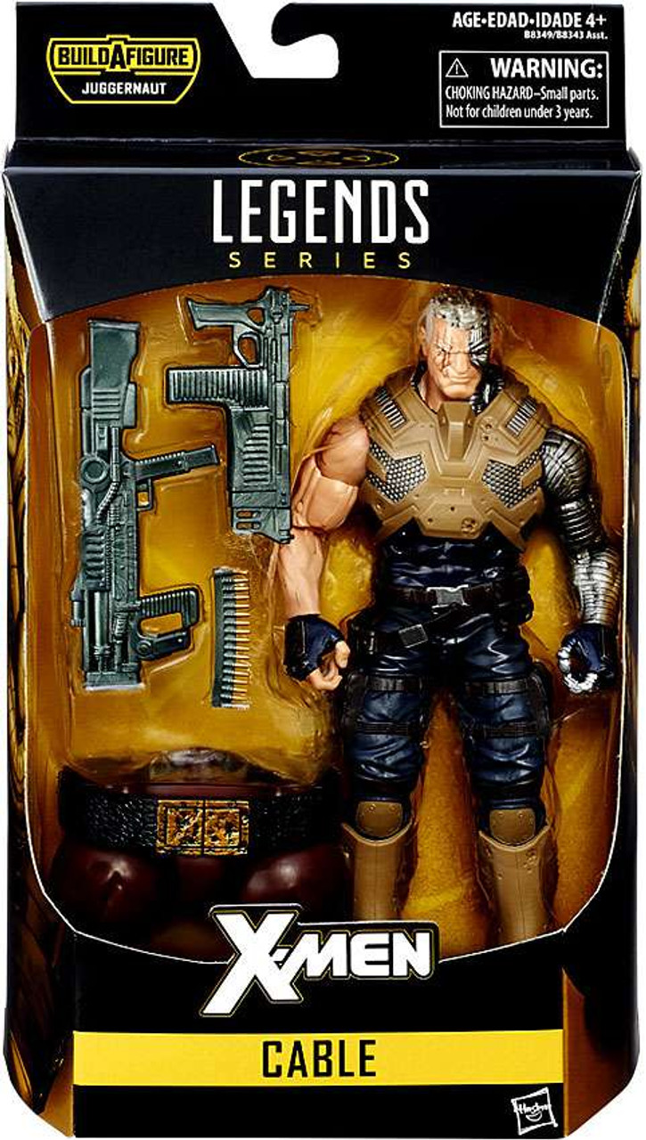 Marvel X-Men Marvel Legends Juggernaut Series Cable 6 ...