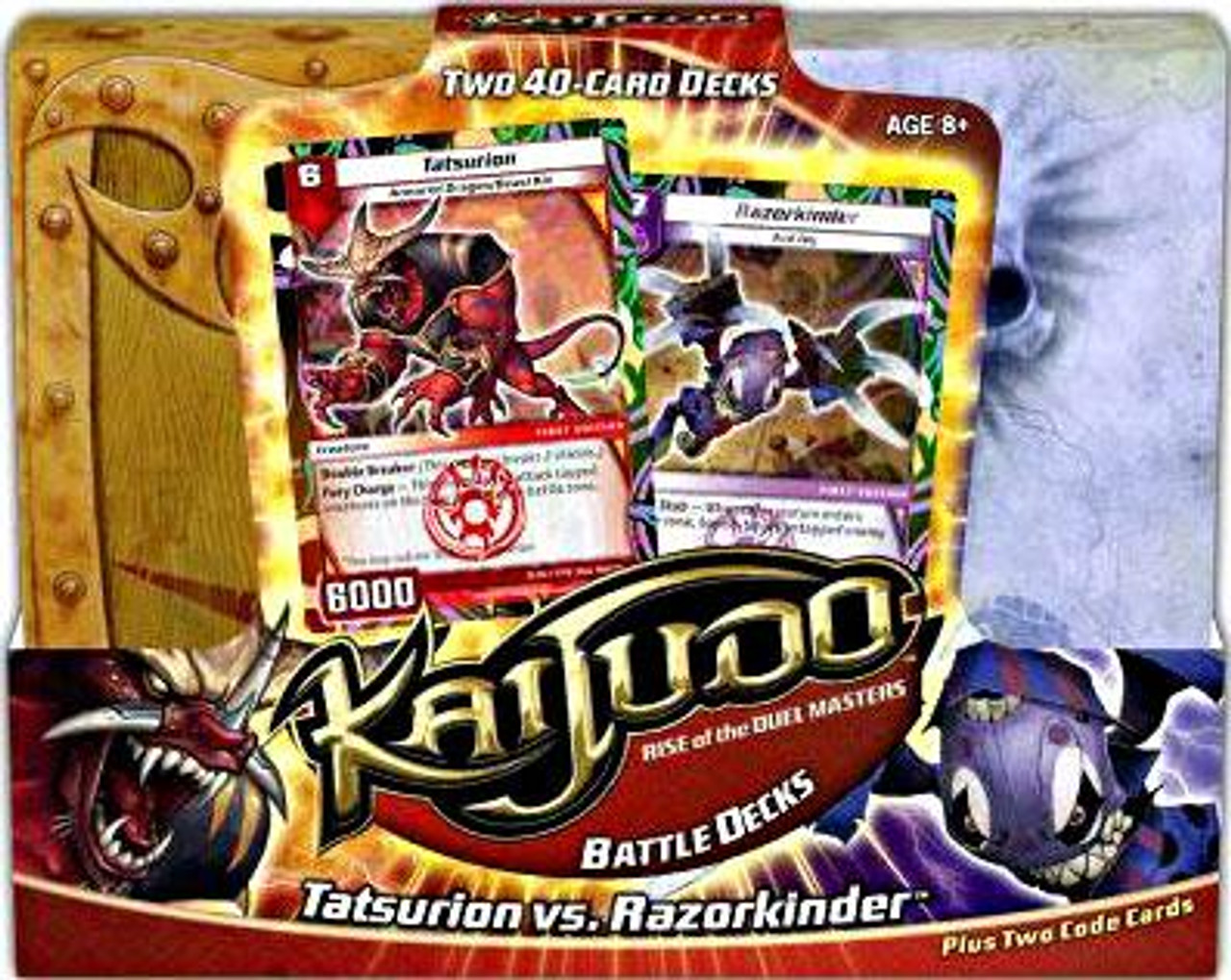 Kaijudo Tatsurion vs. Razorkinder Battle Decks