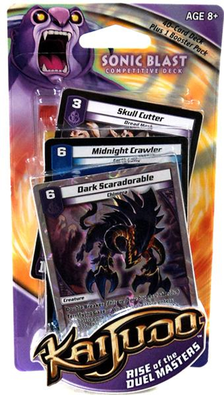 Kaijudo Rise of the Duel Masters Sonic Blast Competitive Deck