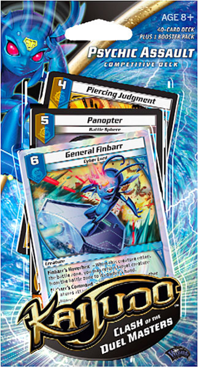 Kaijudo Clash of the Duel Masters Psychic Assault Competitive Deck