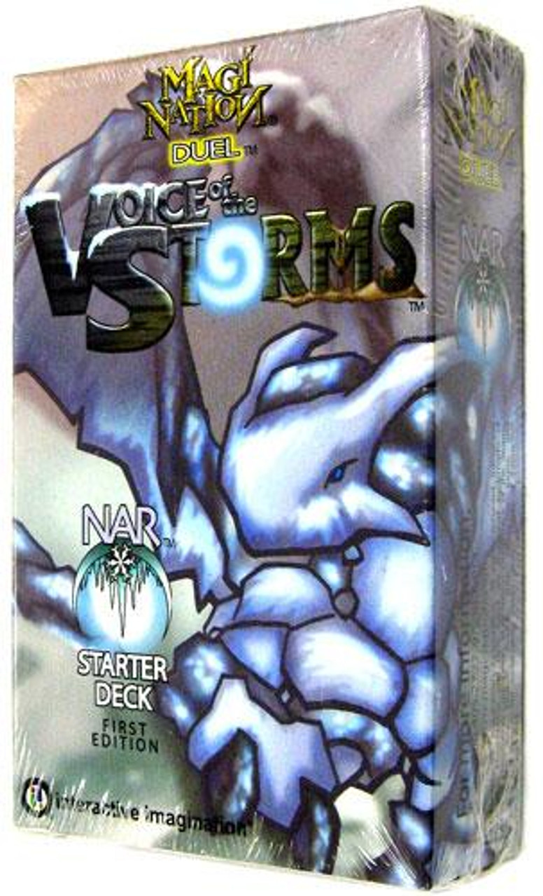 Magi Nation Duel Voice of the Storms Nar Starter Deck