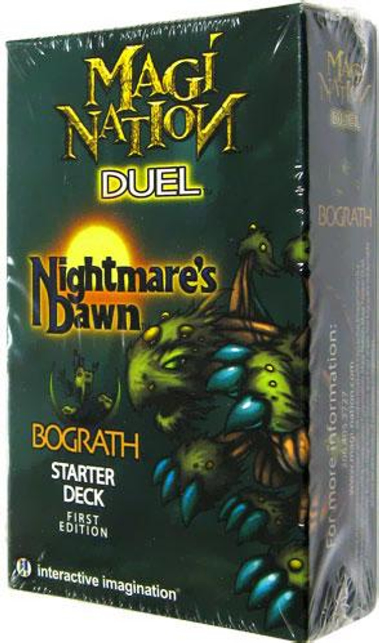 Magi Nation Duel Nightmare's Dawn Bograth Starter Deck