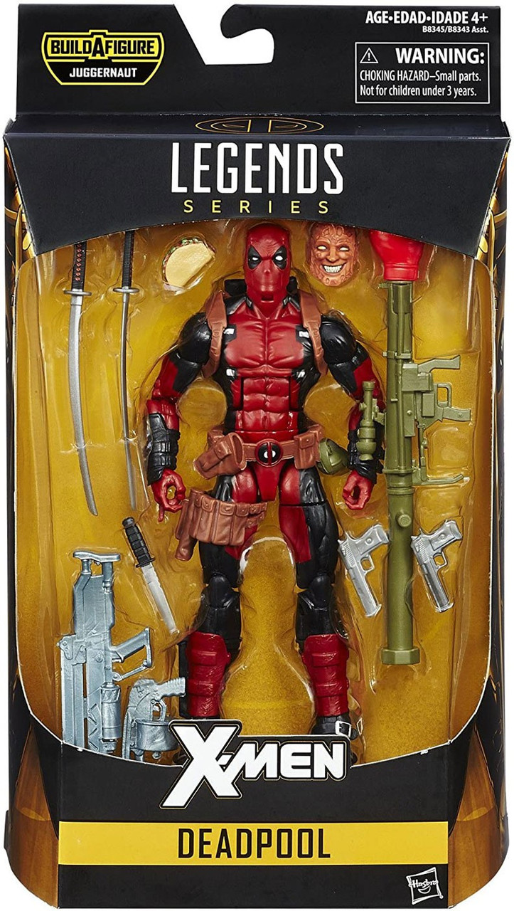 Marvel X-Men Marvel Legends Juggernaut Series Deadpool 6 ...