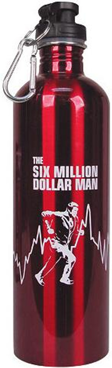 The Six Million Dollar Man Water Bottle