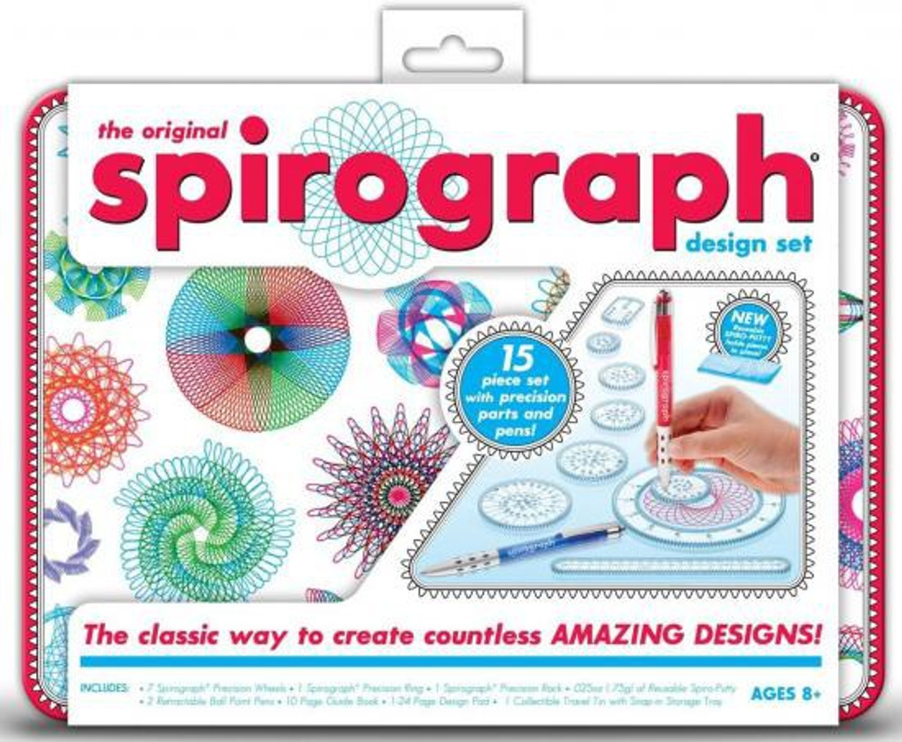 Spirograph Design Tin Set