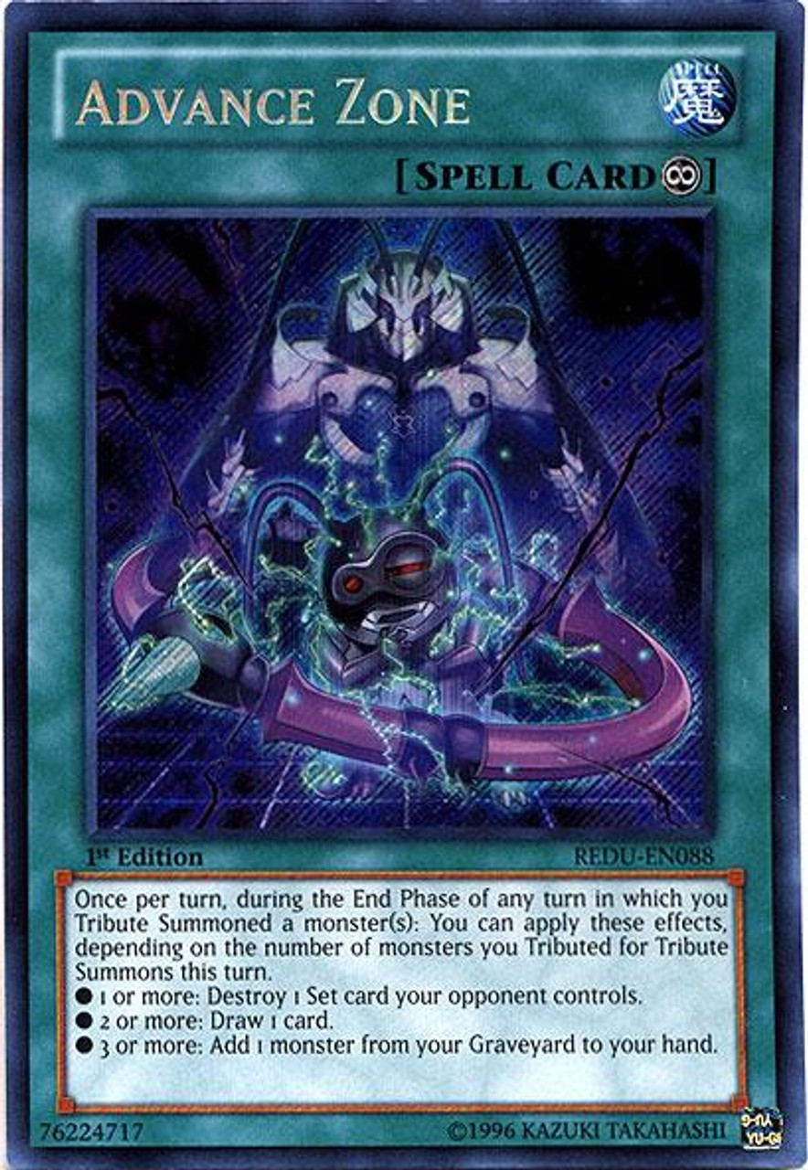 YuGiOh Zexal Return of the Duelist Single Card Secret Rare Advance Zone