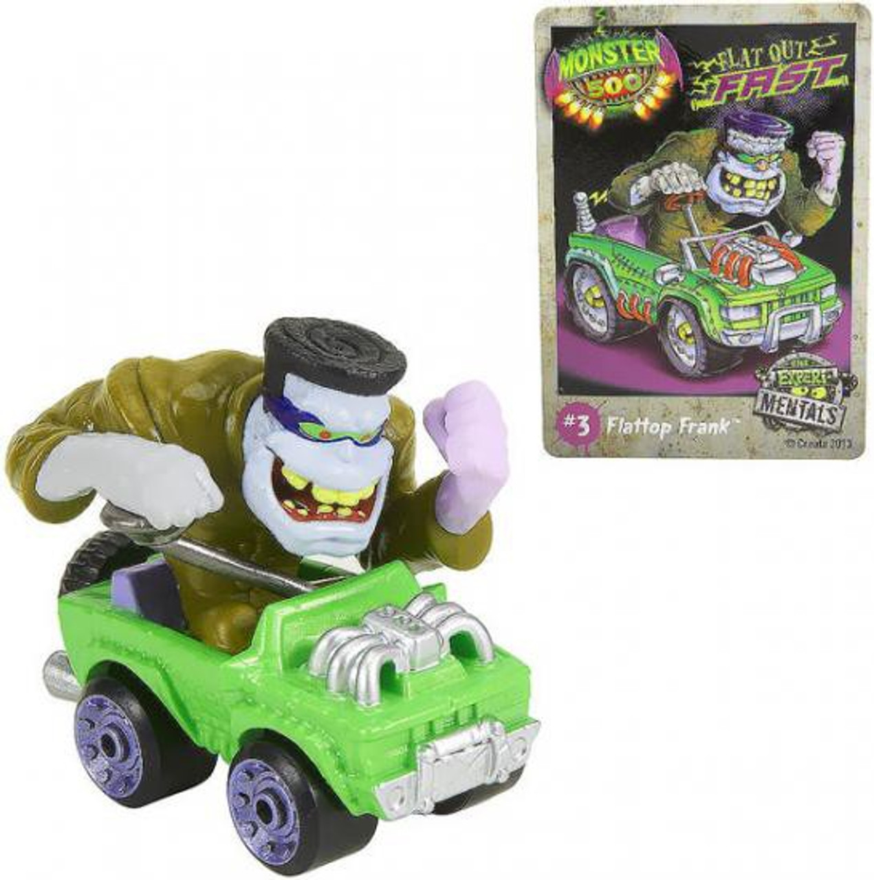 Monster 500 Small Car Flattop Frank Vehicle Figure