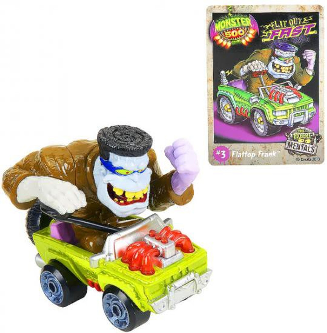 Monster 500 Large Car Flattop Frank Vehicle Figure
