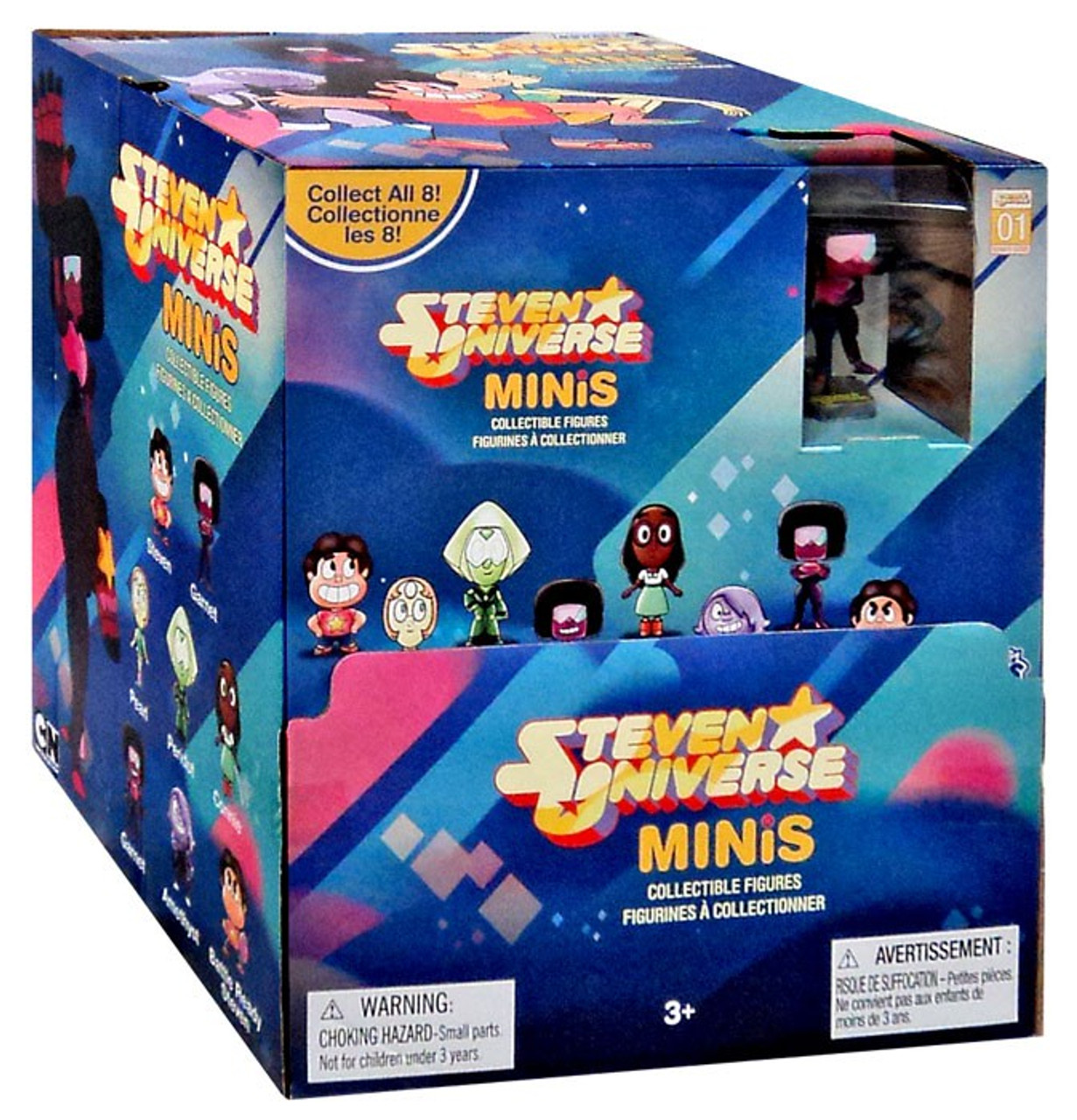 Steven Universe Original Mini Figure Mystery Box 24 Packs Zag Toys - ToyWiz