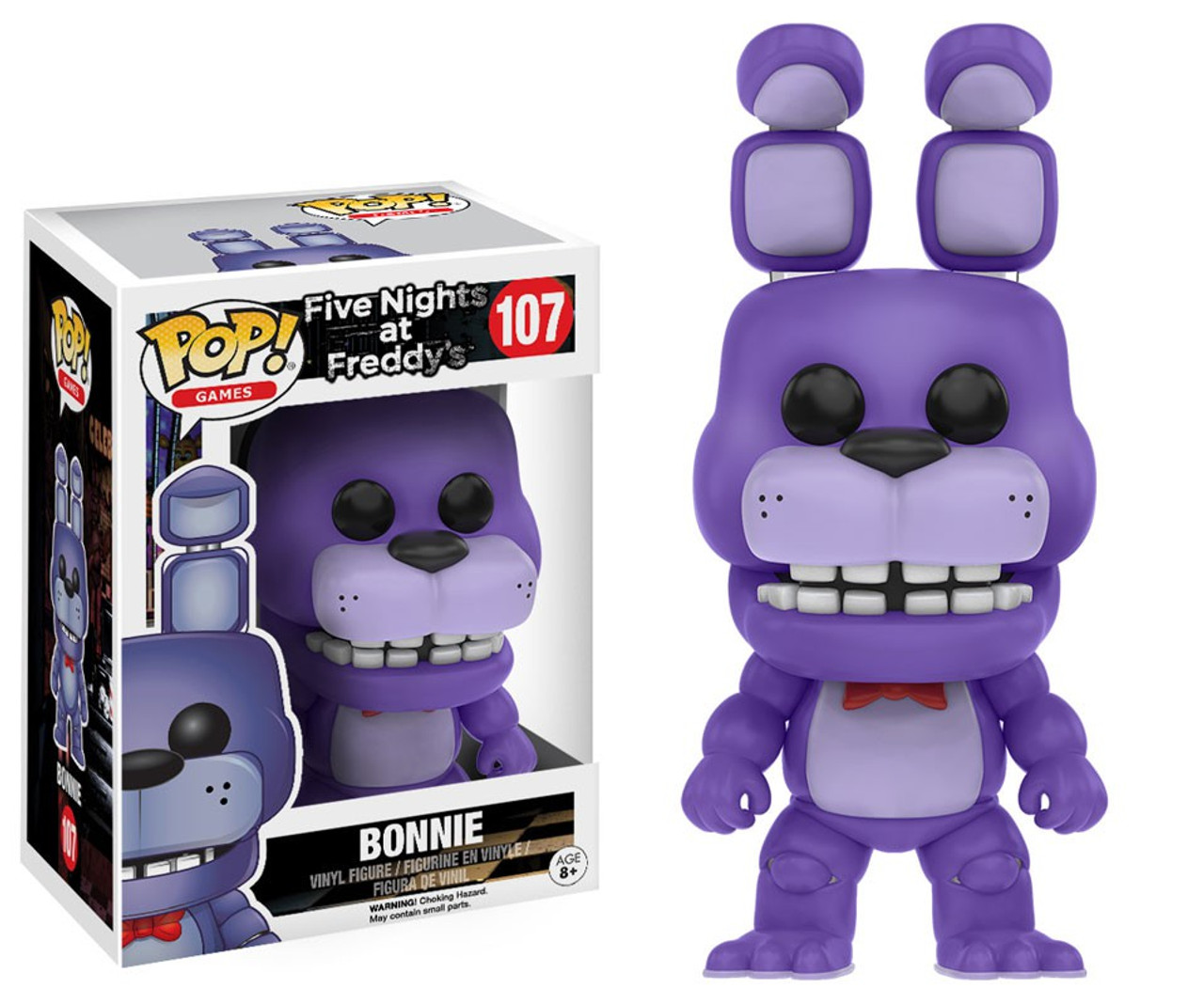 Funko Five Nights At Freddys Funko POP Games Bonnie Vinyl Figure 107 ...