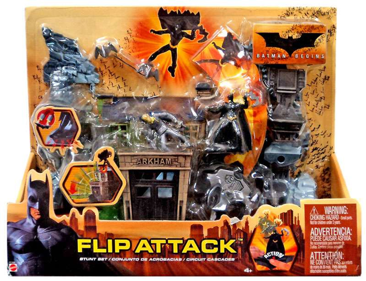 Batman Begins Flip Attack Playset Mattel Toys ToyWiz