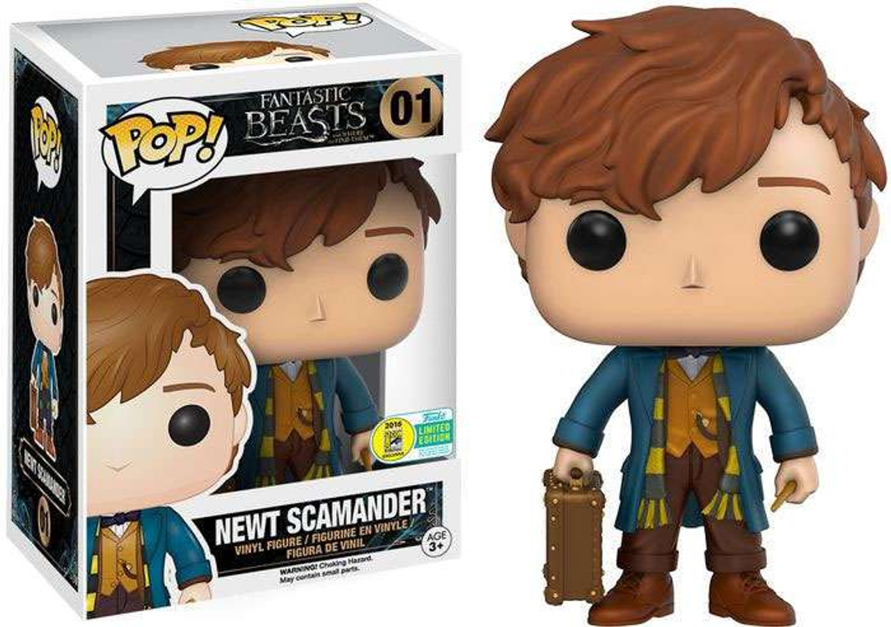 Funko Fantastic Beasts Funko POP Movies Newt Scamander Exclusive Vinyl Figure 01 - ToyWiz