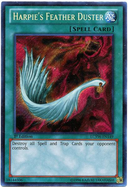 YuGiOh Legendary Collection 3 Single Card Secret Rare Harpies Feather