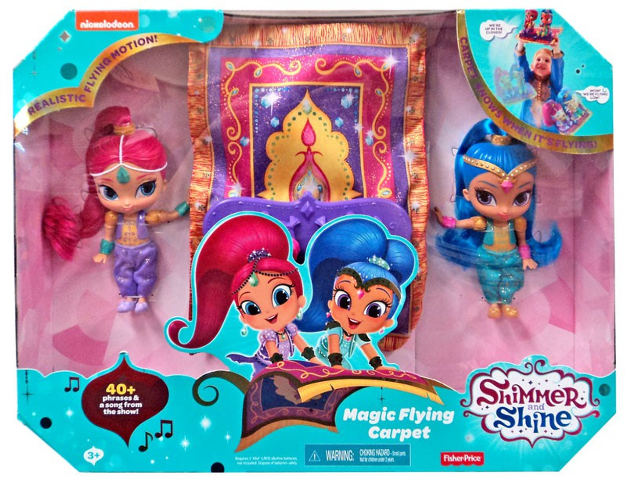 Fisher Price Shimmer Shine Magic Flying Carpet Playset - ToyWiz