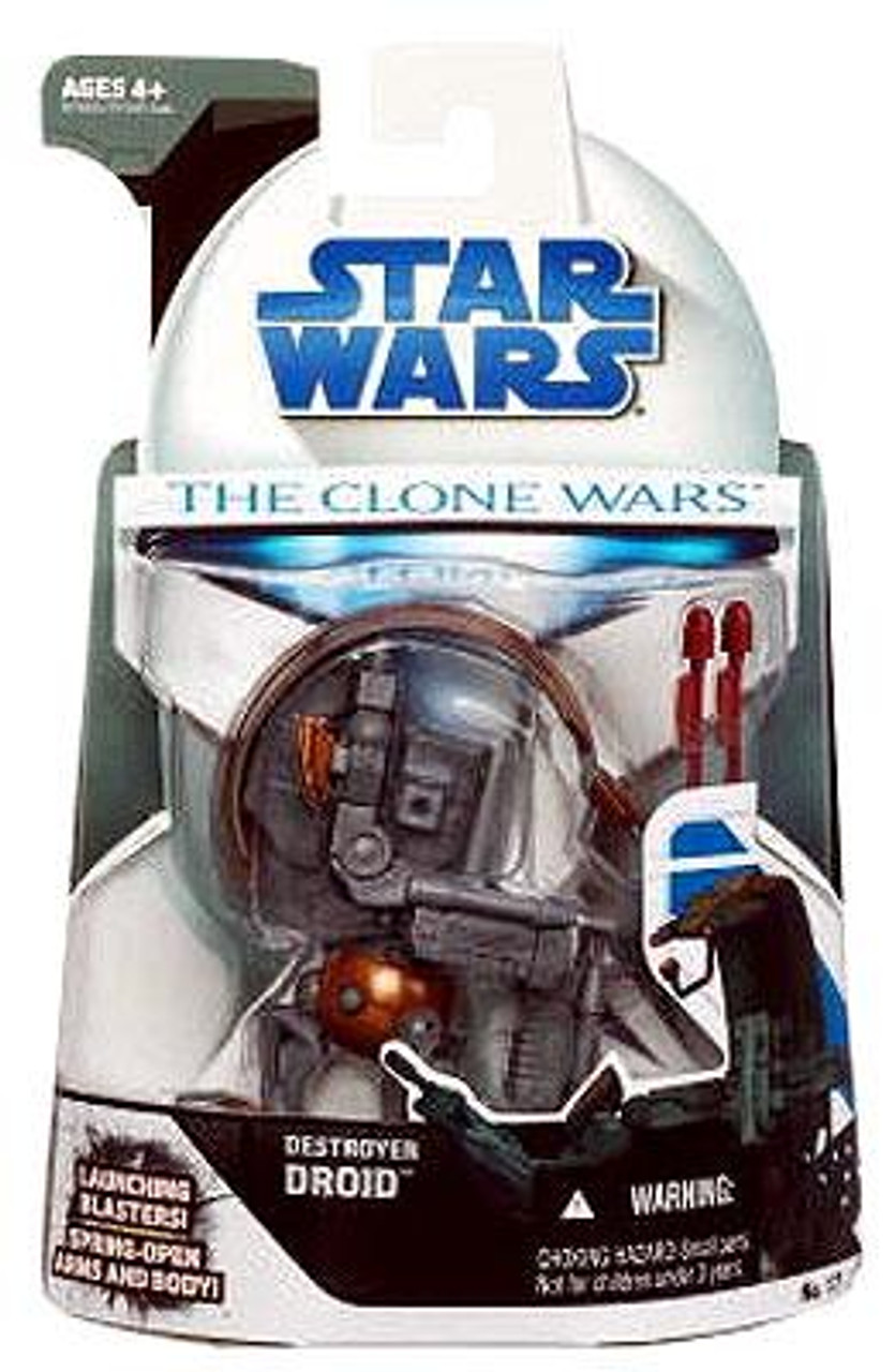 Star Wars The Clone Wars Clone Wars 2008 Destroyer Droid Action Figure #17