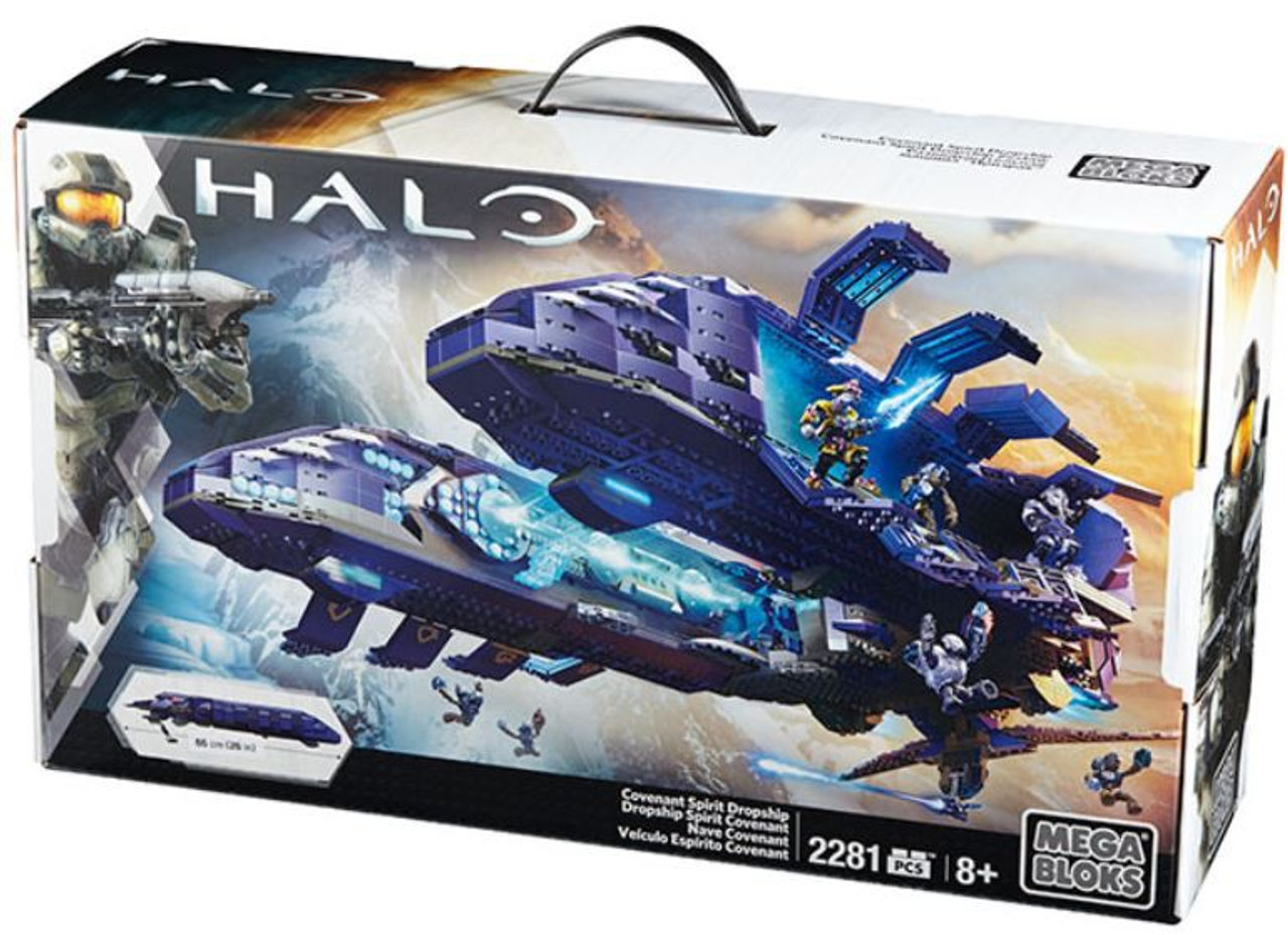 Mega Bloks Halo Covenant Spirit Dropship Exclusive Set #31847