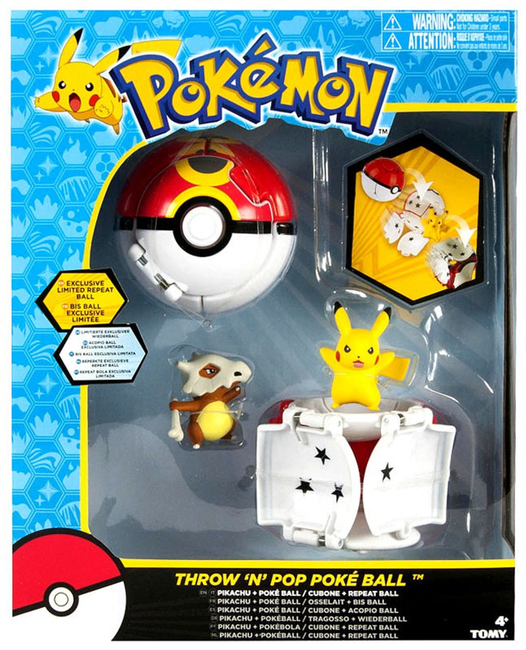 pikachu throw n pop pokeball