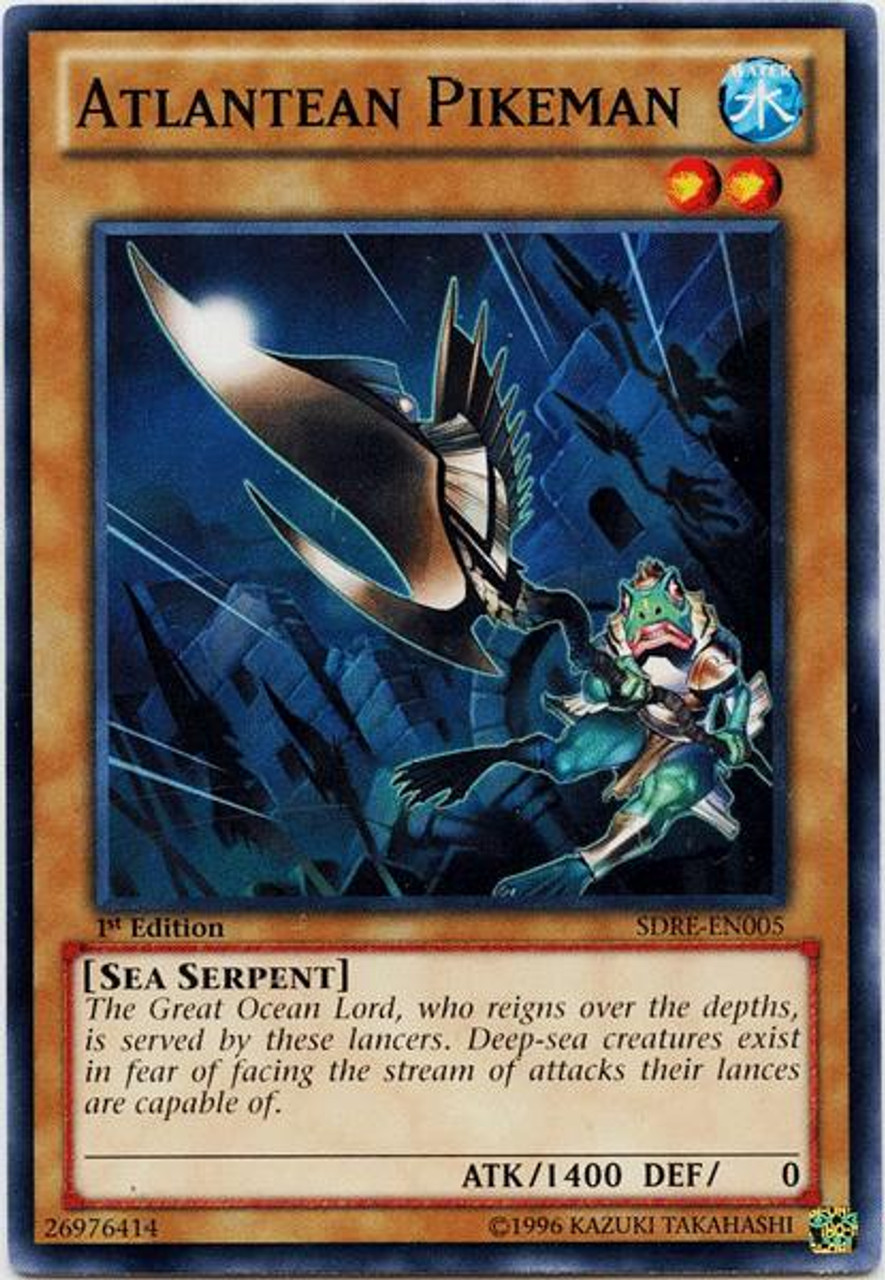 YuGiOh Structure Deck Realm of the Sea Emperor Single Card Common