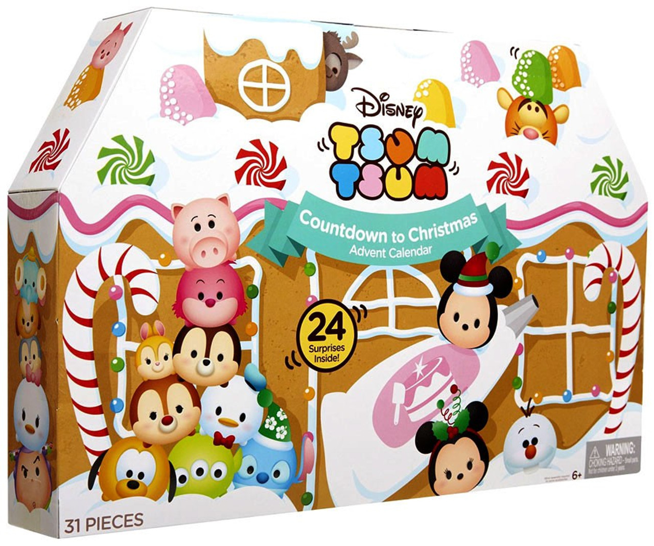 Disney Tsum Tsum Countdown to Christmas Advent Calendar Jakks Pacific